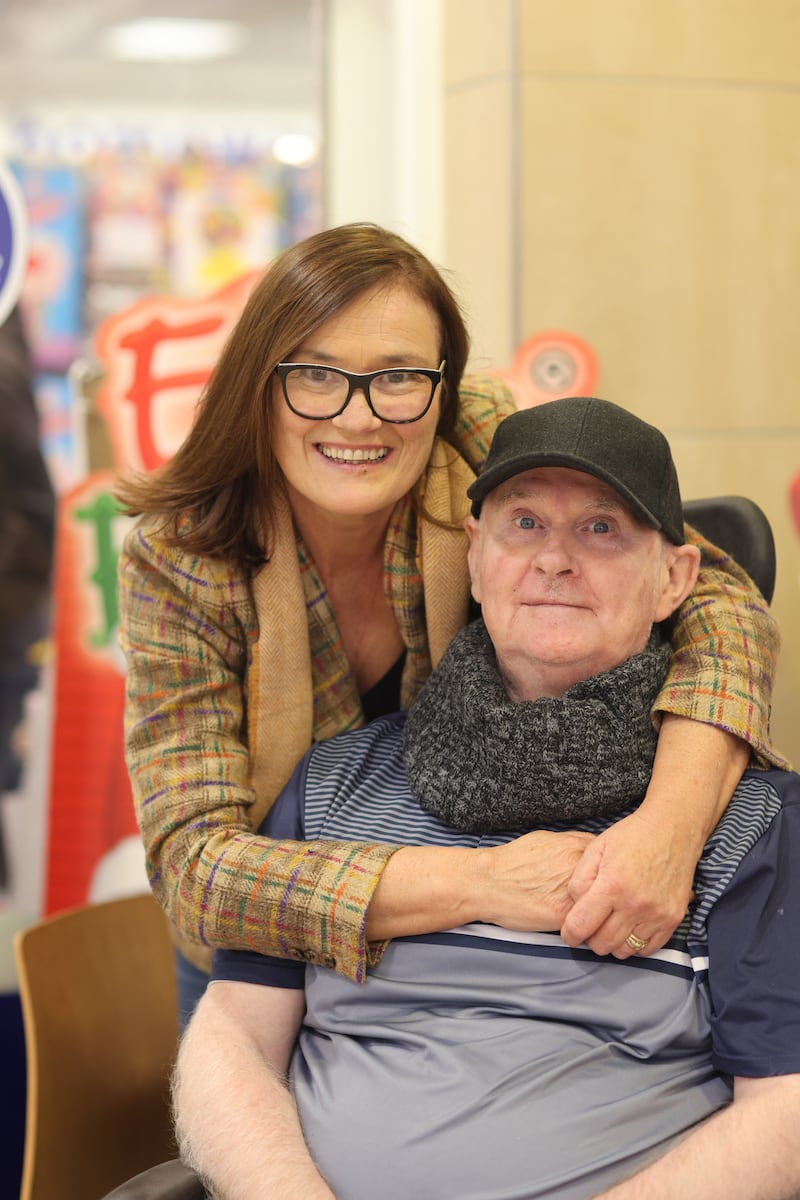 Mary Harte with her husband Jimmy Harte. Photograph: Brian McDaid/Donegal News