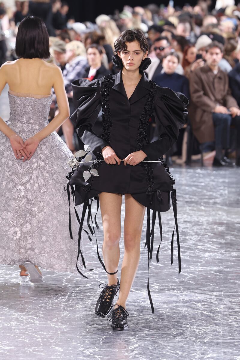 The Jean Paul Gaultier Haute Couture Spring/Summer 2024 show during Paris Fashion Week on Wednesday. Photograph: Pascal Le Segretain/Getty Images