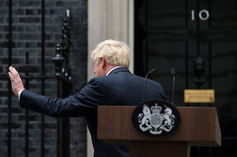 Boris Johnson embodied a promise that was at the heart of the Brexit moment: no consequences. Photograph: Justin Tallis / AFP