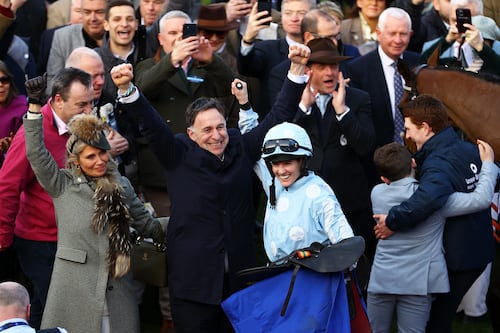 Cheltenham Festival: Fairytale ending as  Honeysuckle signs off with emotional win