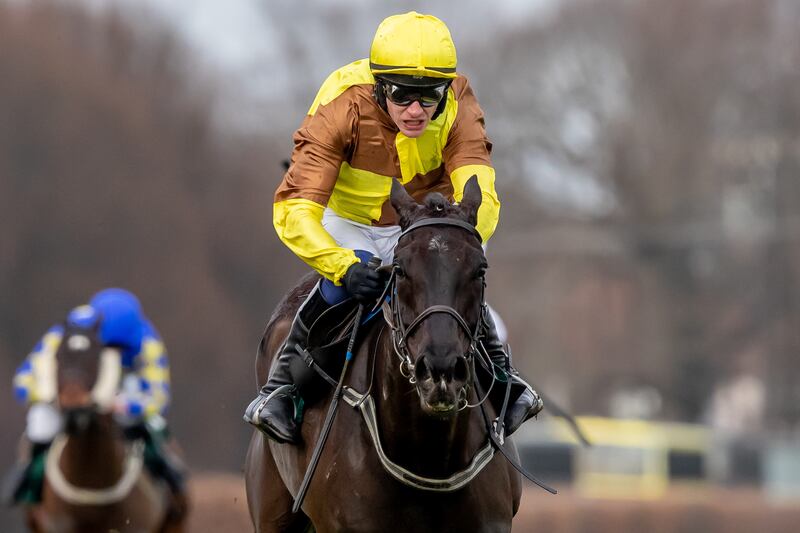 Paul Townend on Galopin Des Champs wins the Irish Gold Cup at Leopardstown last month. Photograph: Morgan Treacy/Inpho