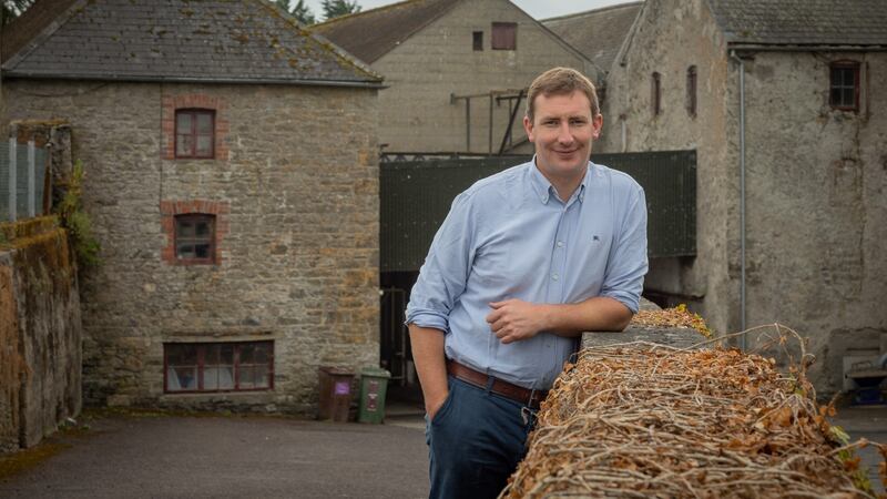 Robert Mosse at The Little Mill in Bennettsbridge Co Kilkenny: “The old strains of wheat invariably have tall stalks, and in wind or rain they fall over.” Photograph: Dylan Vaughan