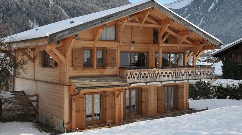 Chalet Delphine, where excellent breakfasts and dinners are laid on for guests.