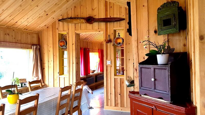 Interior of an Under the Thatch cottage