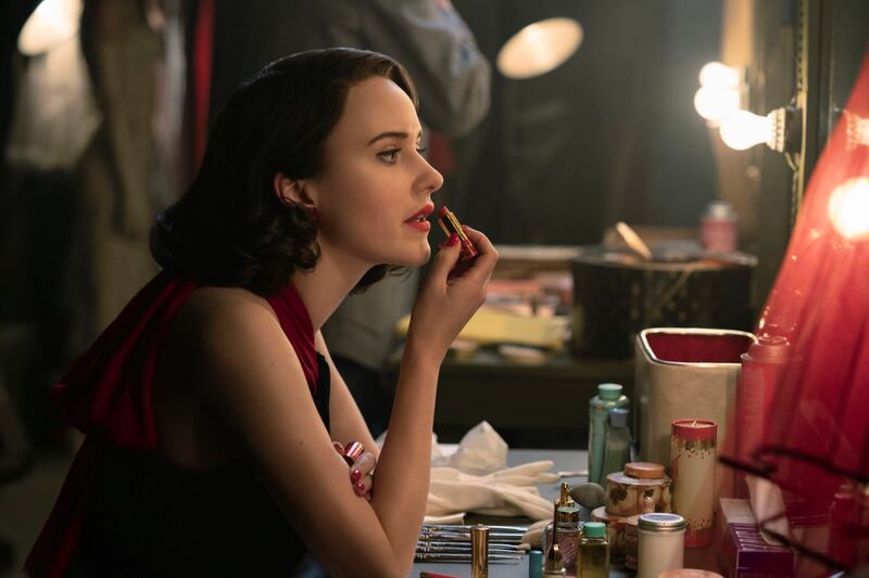 Rachel Brosnahan in The Marvelous Mrs Maisel. Photograph: Amazon Studios 