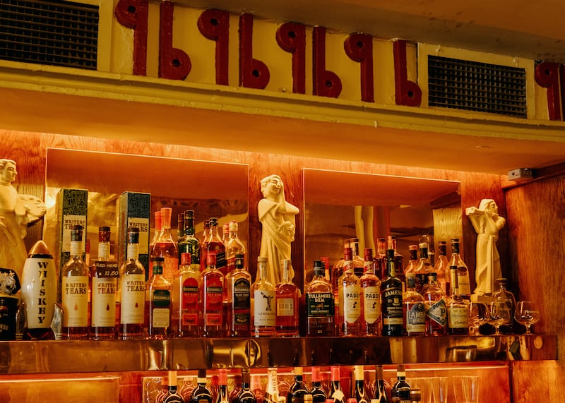 Inside the Davy Byrnes. Photograph: Ellius Grace/New York Times