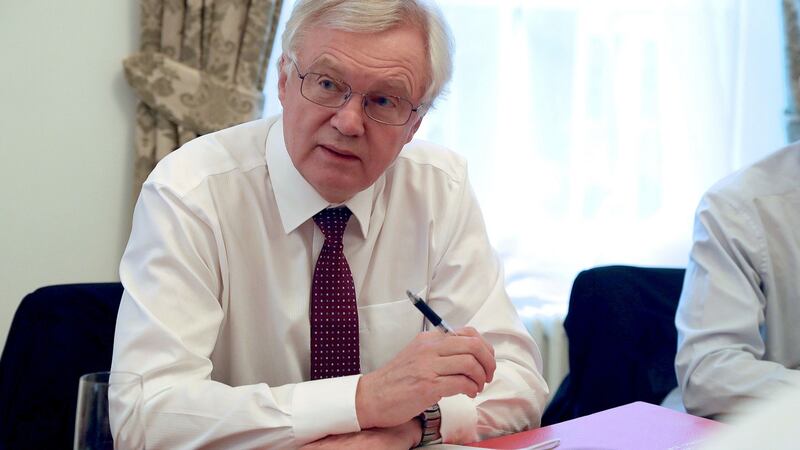 Britain’s Brexit secretary David Davis: “These fears about a race to the bottom are based on nothing, not history, not intention, nor interest.” Photograph: Getty Images