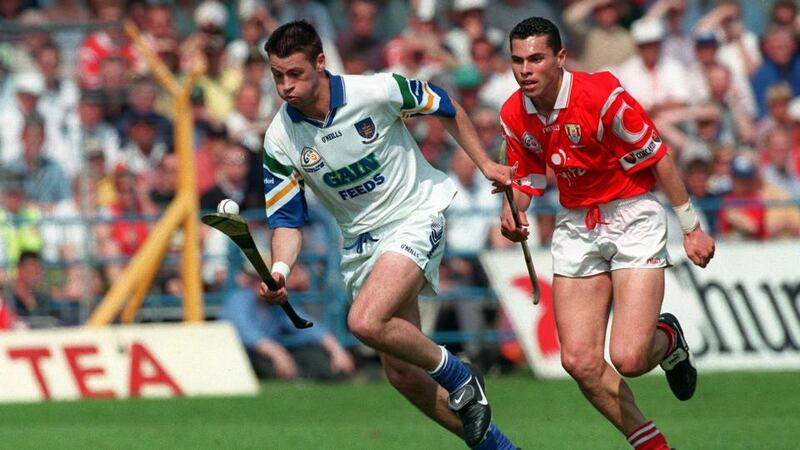 Dan Shanahan, seen here up against Seán Ó Óg hAilpín,  enjoyed some very good days against Cork. Photograph: Patrick Bolger/Inpho