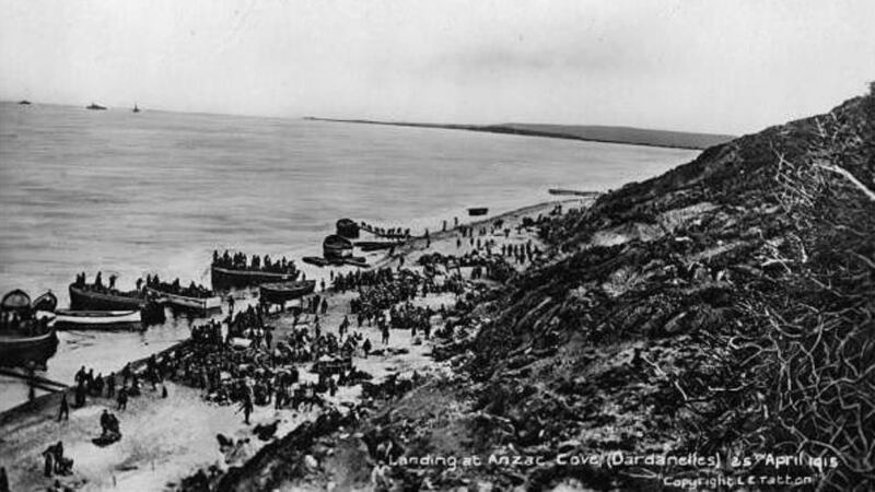 Suvla Bay on the Gallipoli peninsula in Turkey. ‘The landings at Suvla, which involved, among others, the 10th Irish Division, occurred in August 1915 and were the final phase of fighting before Britain, France, Australia and New Zealand withdrew, defeated, between December 1915 and January 1916. The place where it all happened is now so calm, so serene, so relaxed.’ Photograph: Peter Murtagh