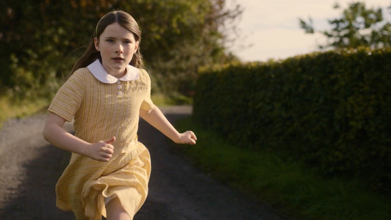 Catherine Clinch in the film An Cailín Ciúin. 