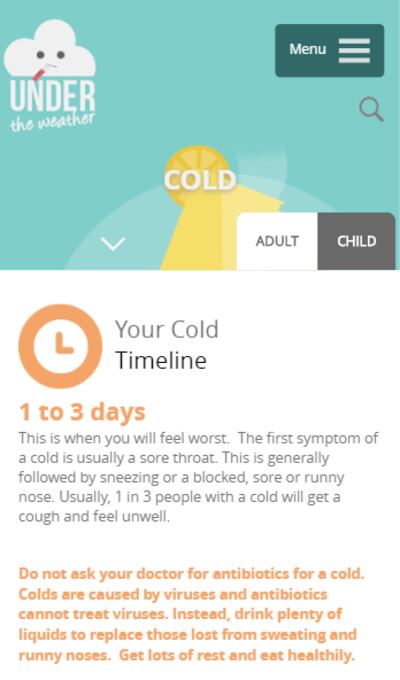 Undertheweather.ie provides practical advice from doctors and pharmacists