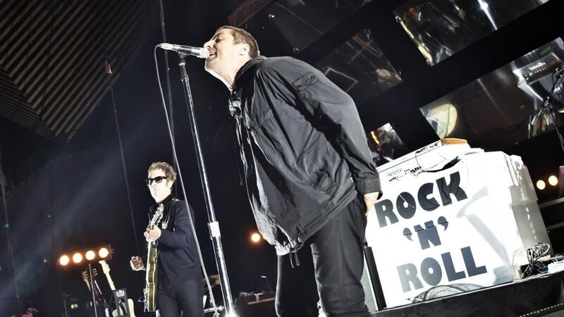 In Dublin and Belfast: Liam Gallagher. Photograph: Frank Hoensch/Redferns/Getty