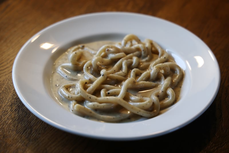 Pici cacio e pepe