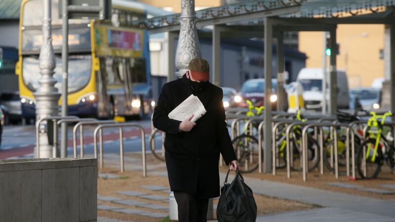 Former Rugby Coach at Terenure College, John McClean (76) of Casimir Avenue, Harold’s Cross, Dublin, arrives at the Dublin Circuit Criminal Court on Thursday morning ahead of his sentencing. Photograph : Laura Hutton / The Irish Times