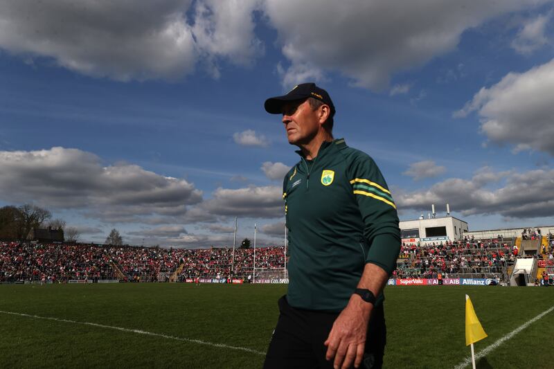 Kerry manager Jack O’Connor at Fitzgerald Stadium, Killarney, for the Munster GAA Senior Football Championship Semi-Final against Cork. Photograph: Bryan Keane/Inpho