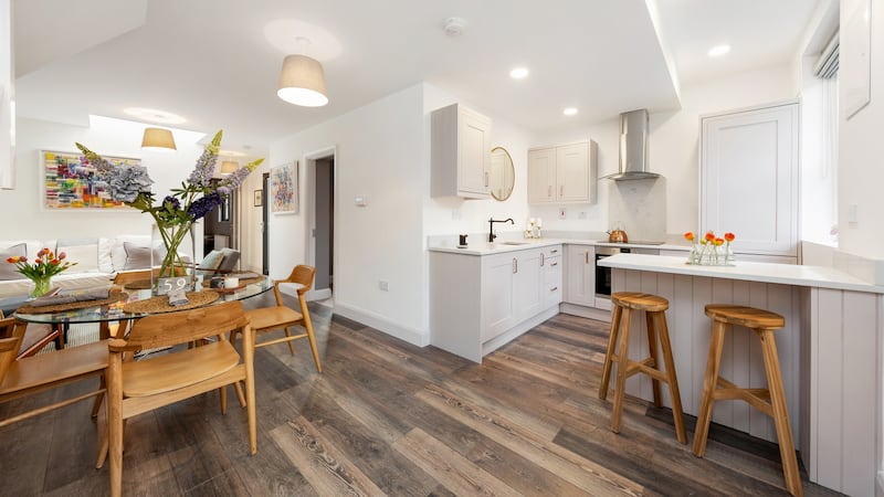 Kitchen and dining area