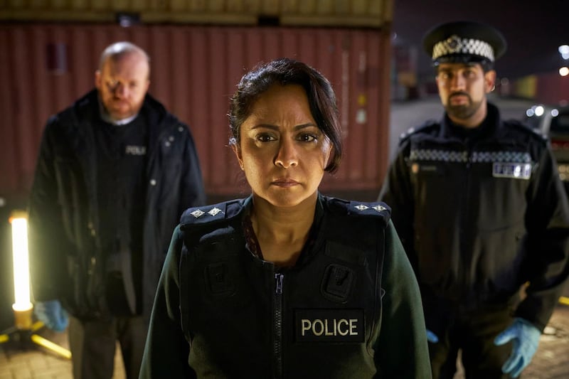 Parminder Nagra as DI Rachita Ray. Photograph: ITV