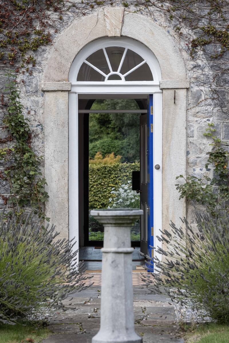 The entrance to Silversprings House. Photograph: Ste Murray