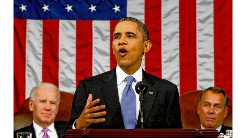 US president Barack Obama delivers the State of the Union address to a joint session of Congress in Washington last week, during which he warned he will use executive powers to get his way on issues including climate change if Congress doesn't act. Photographs: photograph: paul j richards/afp/getty, charles dharapak/pool via bloomberg