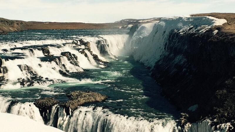 Gullfoss waterfall. Photograph: Rosita Boland