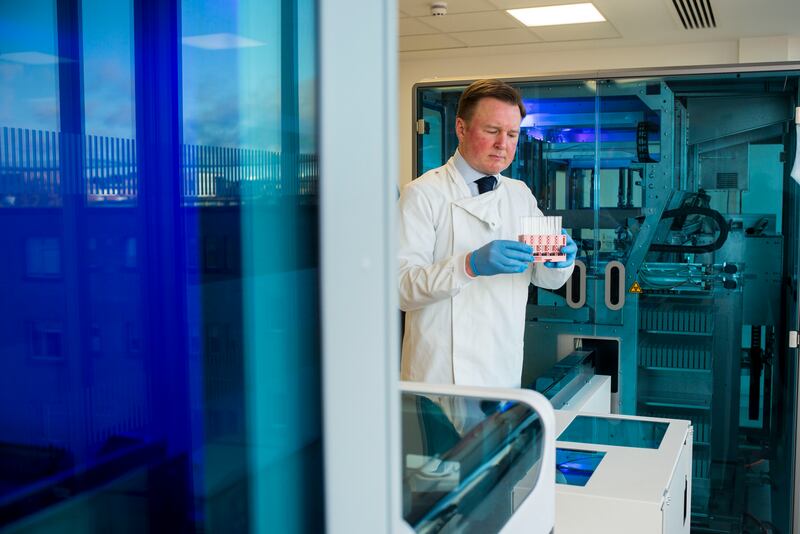 Dr Cillian de Gascun. "We’re building a new service here which wasn’t there before." Photograph: John Ohle for The Irish Times