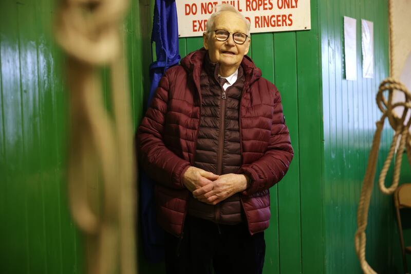 Richard de Courcy: 'All the people ringing love ringing. We’ve got 13 regular ringers in Waterford.' Photograph: Chris Maddaloni