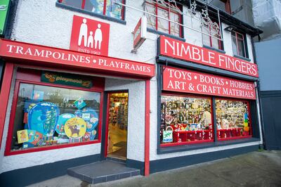 Nimble Fingers in Stillorgan, Co Dublin, opened in 1962. Photograph: Tom Honan