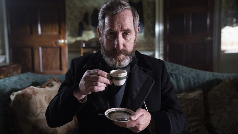 Michael Smiley as Brock Blennerhasset in Dead Still. Photograph: RTÉ