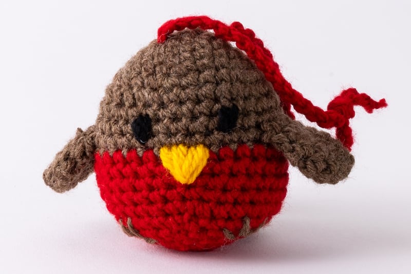 Crochet Robin €15, Ankas Crochet at the Irish Design Shop