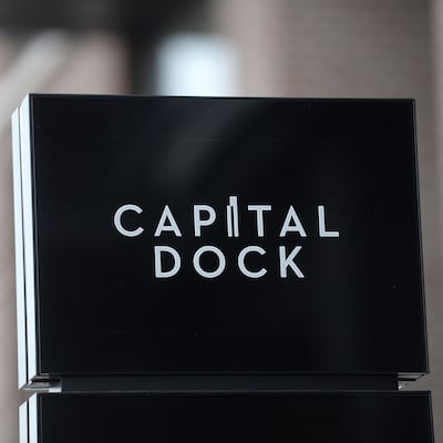 Capital Dock: the Dublin development has a 34% vacancy rate. Photograph: Dara MacDónaill