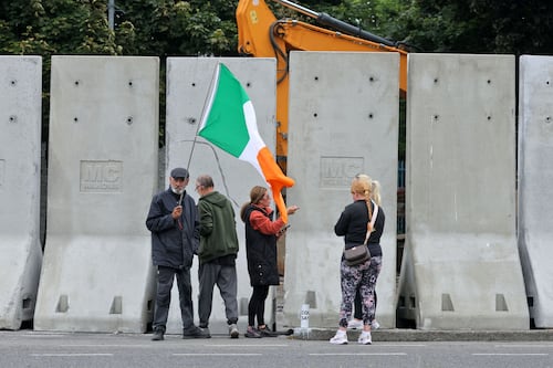 Coolock unrest: Group of protesters gathers at asylum-seeker housing site after violent clashes