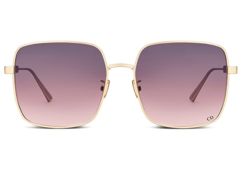 Dior Cannage brown-to-pink pilot sunglasses €430 by Dior at Brown Thomas, Dublin