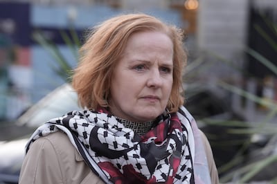 Ruth Coppinger, back in Leinster House and perhaps ready for a political split. Photograph:  Brian Lawless/PA 
