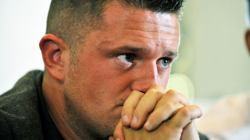 Tommy Robinson describes himself as a journalist. Photograph: Nick Ansell/PA