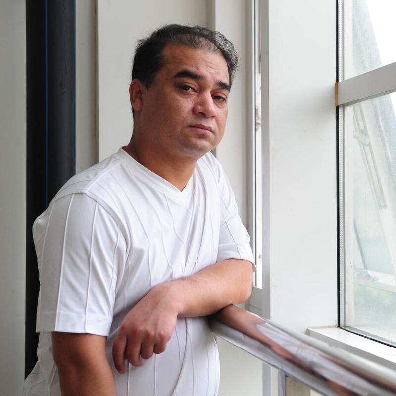 Academic Ilham Tohti in 2010. He was jailed for life in 2014 after being accused by the Chinese regime of advocating separatism for Xinjiang. Photograph: Frederic J Brown/AFP/Getty Images