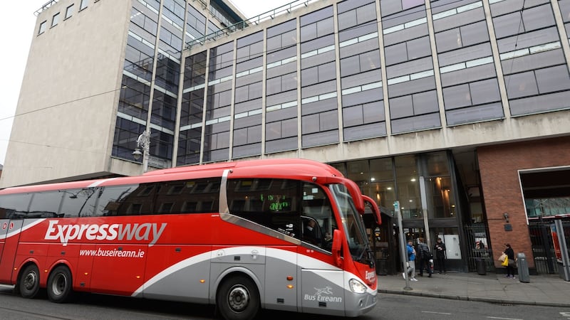 An Expressway bus. Photograph: Dara Mac Dónaill/The Irish Times