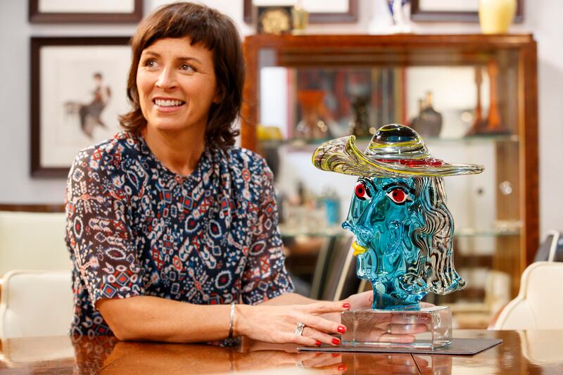 Aideen McHenry of Niall Mullen Antiques with Omaggio a Picasso, which will be at Timeless, the Irish Antique Dealers' Fair, in Dublin's RDS this weekend