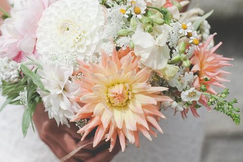 Grow your own wedding  bouquet