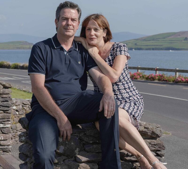 Brian and Helen Heaton of Castlewood House in Dingle, Co Kerry. Photograph: Matt Griffin