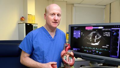 Prof Vincent Maher would like to see blood pressure and cholesterol levels checked in all transition year students.  Photograph: Cyril Byrne