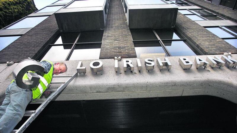 Anglo’s former headquarters: special liquidators have completed 70 loan portfolio sales in Ireland, the UK and the US, repaying €13 billion to the State. Photograph: Matt Kavanagh