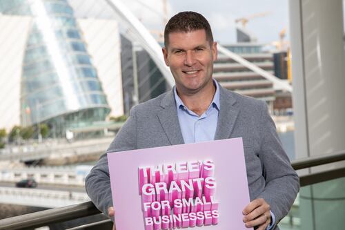 Ten winners of Three Ireland’s Grants for Small Businesses announced