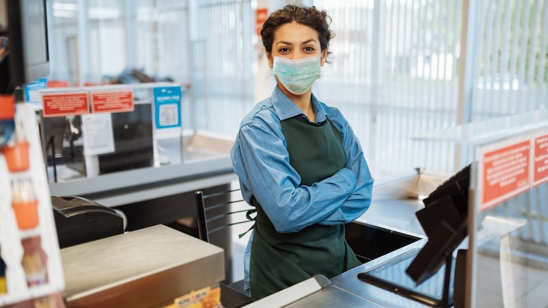 Staff have had to adjust to wearing personal protective equipment and changed working environment. Photograph: iStock/Getty