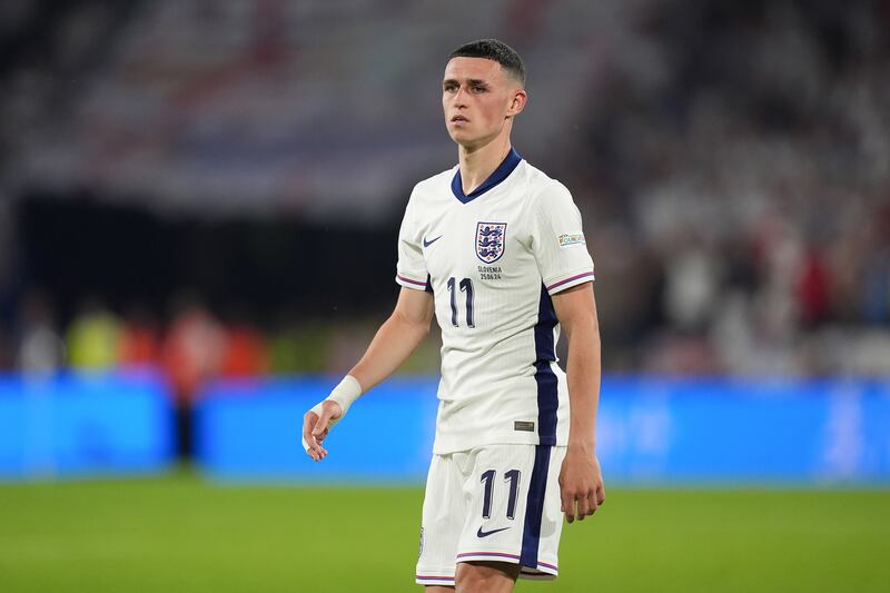 England midfielder Phil Foden. Photograph: Martin Rickett/PA Wire