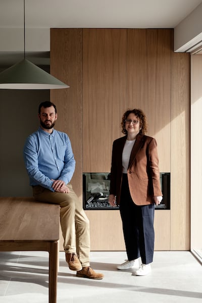 Architects Owen Morgan and Helena McElmeel