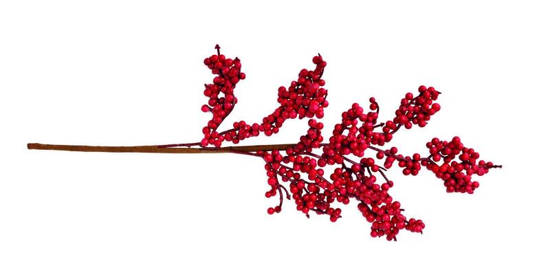 Christmas at the Shelbourne: get the look with this artificial berry branch, €4 from Flying Tiger