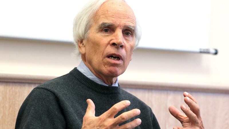 Douglas Tompkins speaking at a news conference in Berlin, Germany, 20 February 2013. Photograph: EPA