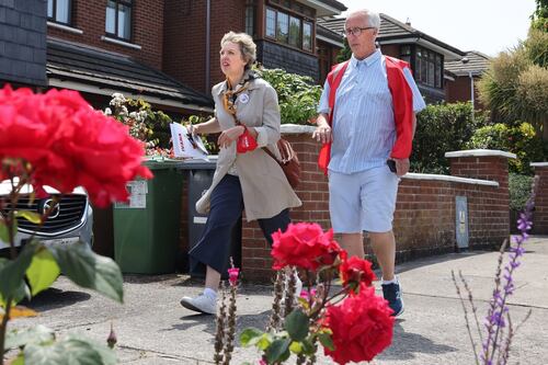 Canvassing with Ivana Bacik: ‘She’s been a wonderful worker really’