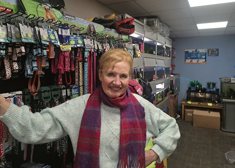 Election 2024: Shop owner Valerie Morris is hoping that the next government can help solve the town’s transportation problems. Photograph: Andrew Hamilton