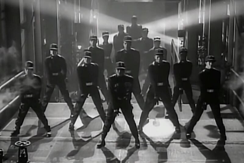 Janet Jackson Rhythm Nation. Photograph: A&M Records